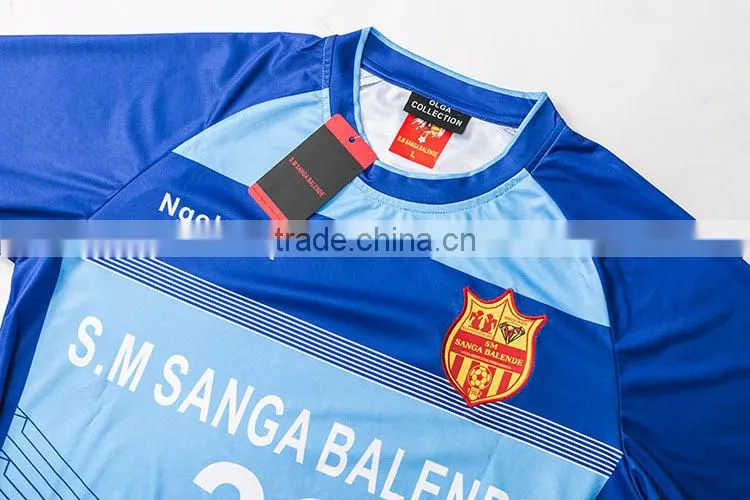 Micro-mesh Sublimation football jersey/custom sublimation sublimated football jersey/kids soccer uniforms cheap