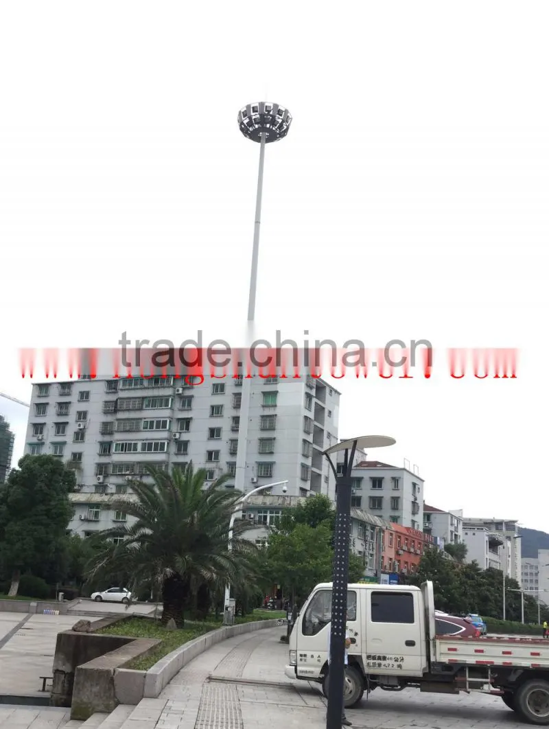 telecommunication monopole antenna tower Square lamp pole