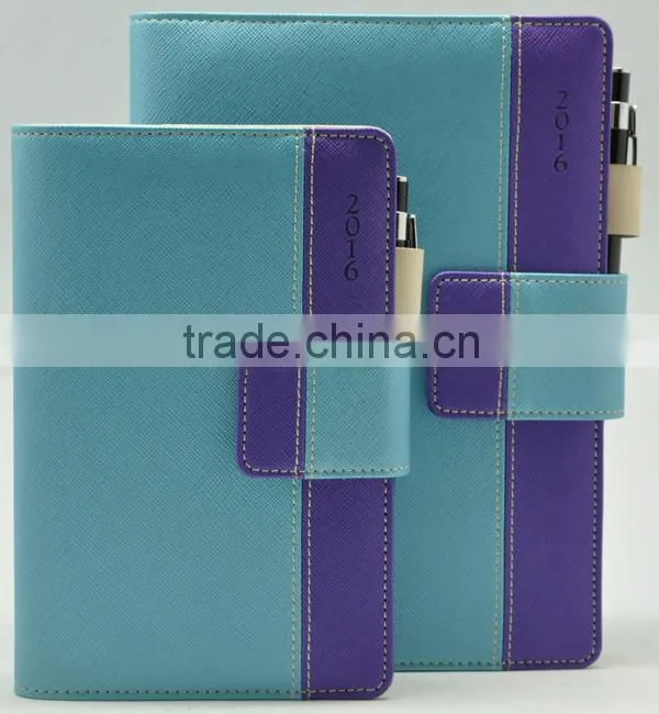 multi color leatherette ring binders