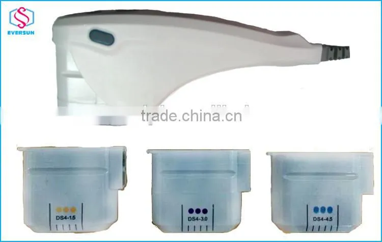 manufactory China HIFU hifu technology anti fatty Portable HIFU treatment principle with three transducer DS4/DS7/DS10