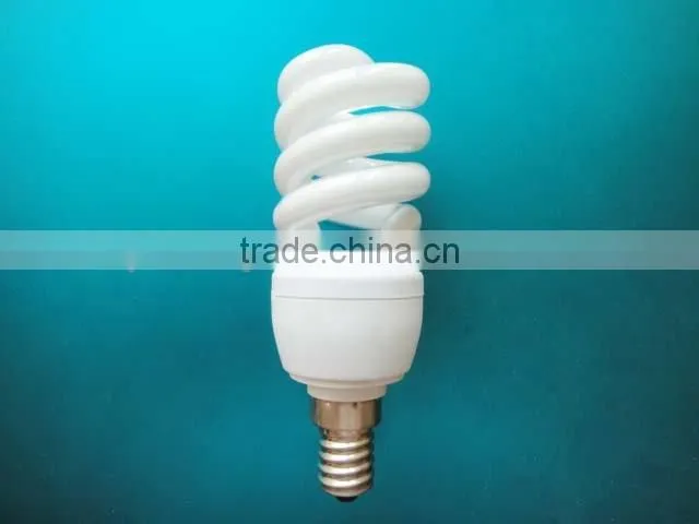 high quality half spiral energy saving lamp