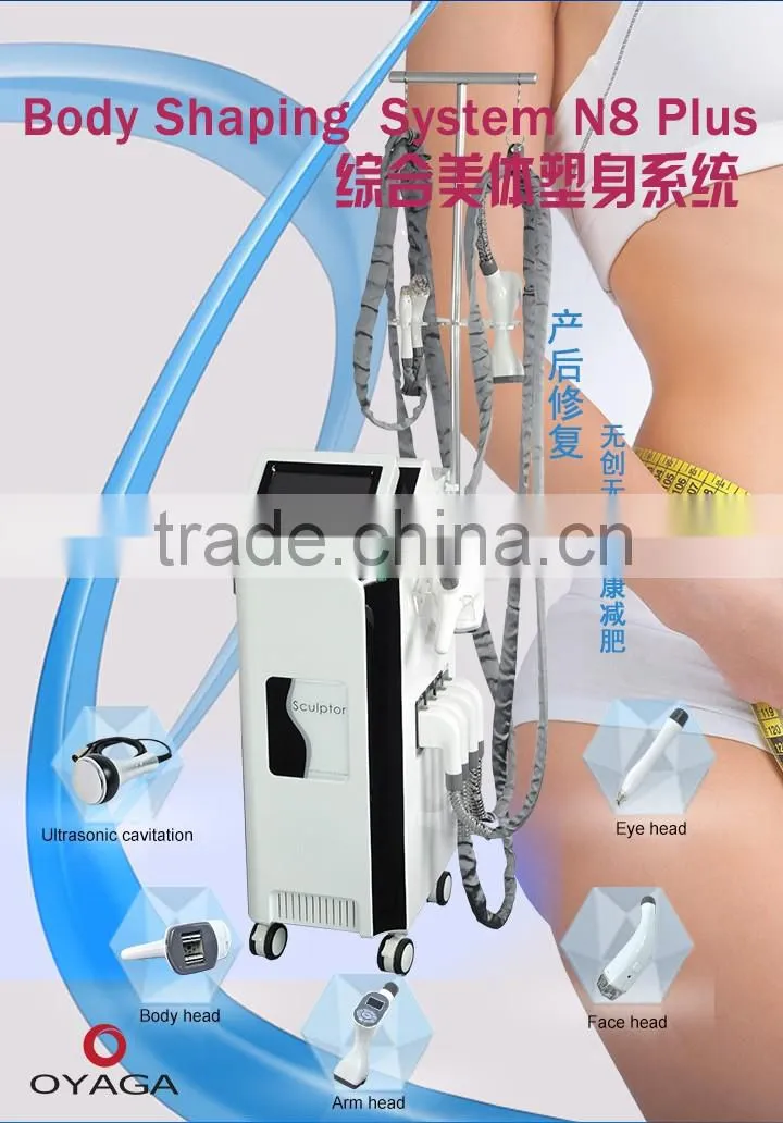 N8+2 Vacuum Roller cavitation slimming machine (Manufacturer)