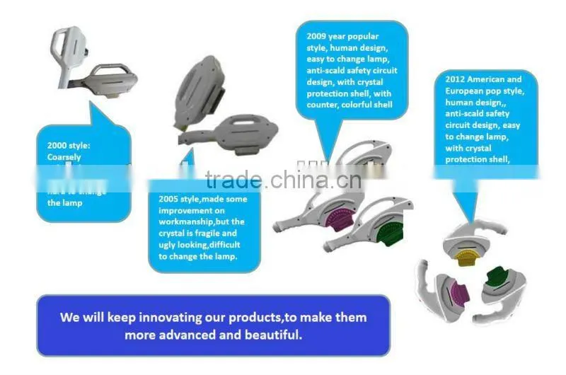2012 best selling!! permanent hair removal mini e-light home machine