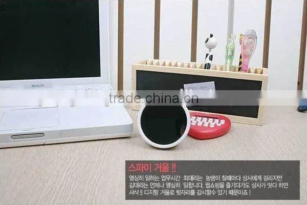 Digital LED Beauty Mirror Alarm Clock Time Display