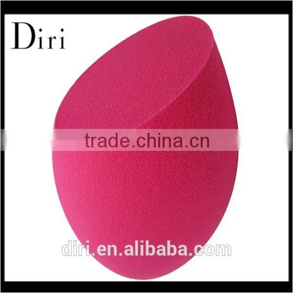 2016 customized angled cosmetic makeup sponge puff