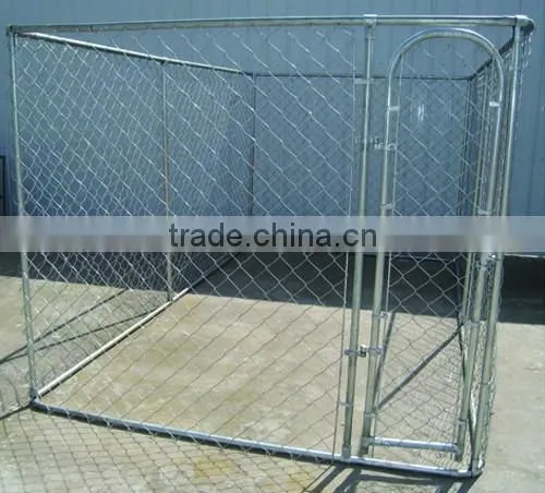 large outdoor hot-dipped galvanized chain link dog kennel