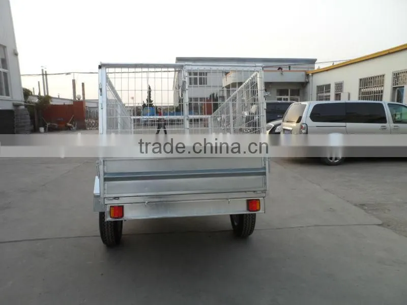 Austrailia box galvanized farm trailer