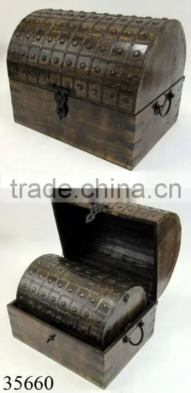 Wood Box / Toy Chest / Wooden Chest / Treasure Chest / Pirate Chest Boxes