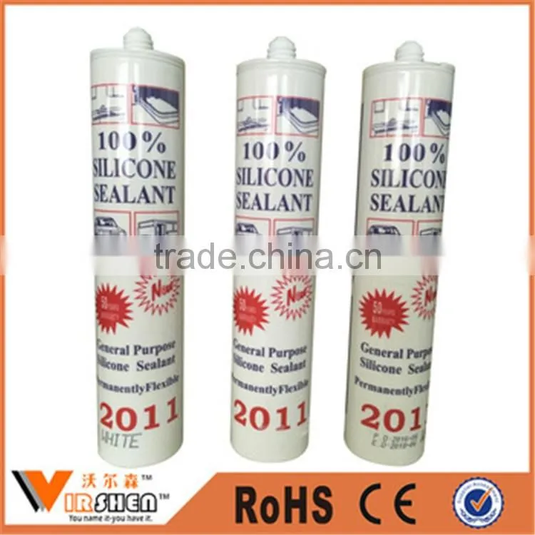 Acid construction bulk non-toxic glass silicone sealant