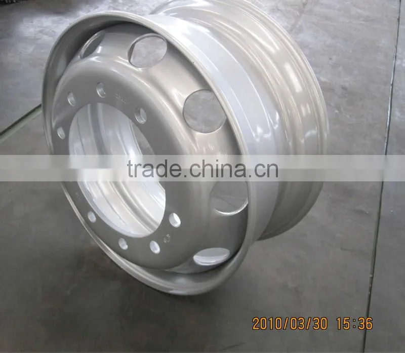 Tubeless steel truck wheel Rim 22.5x8.25