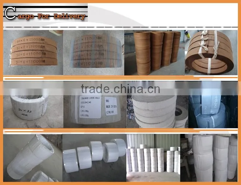 High quality non-asbestos woven roll brake lining