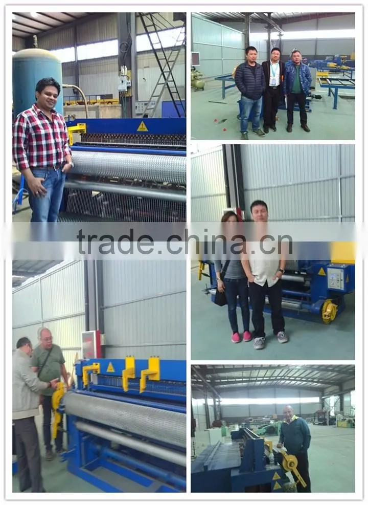 High quality galvinzed welded mesh roll making machine factory