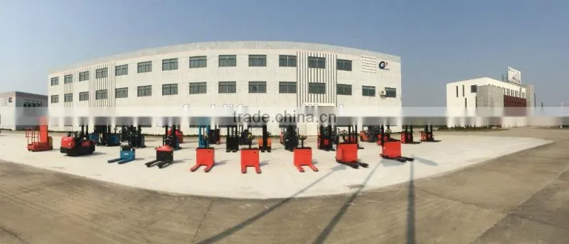 1.5t double pairs of forks stable elelctric forklift stacker
