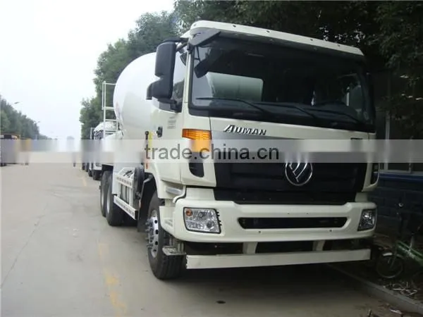 hot sale Foton Auman 6x4 12m3 truck mounted concrete mixer