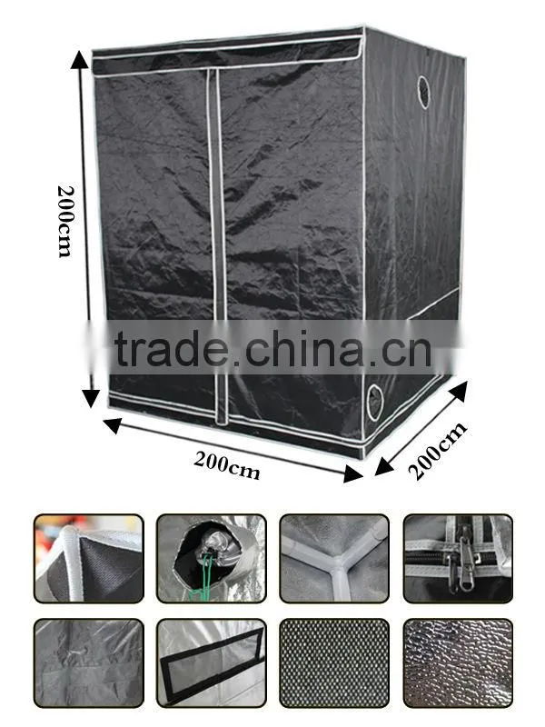 6.5'x6.5x6.5' (200x200x200) Grow Tent Hydroponics Mylar Grow Tent