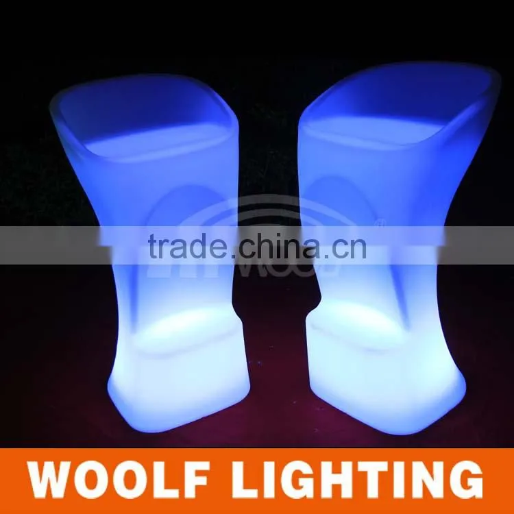 Remote Color Changing Stylish Rechargeable LED Flashing Bar Stool