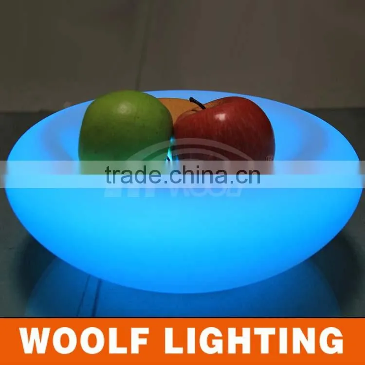 modern glowing outdoor led pot lights