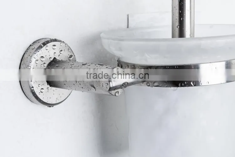 Stainless Steel 304 Bathroom Wall Mounted Toilet Brush with Holder Set