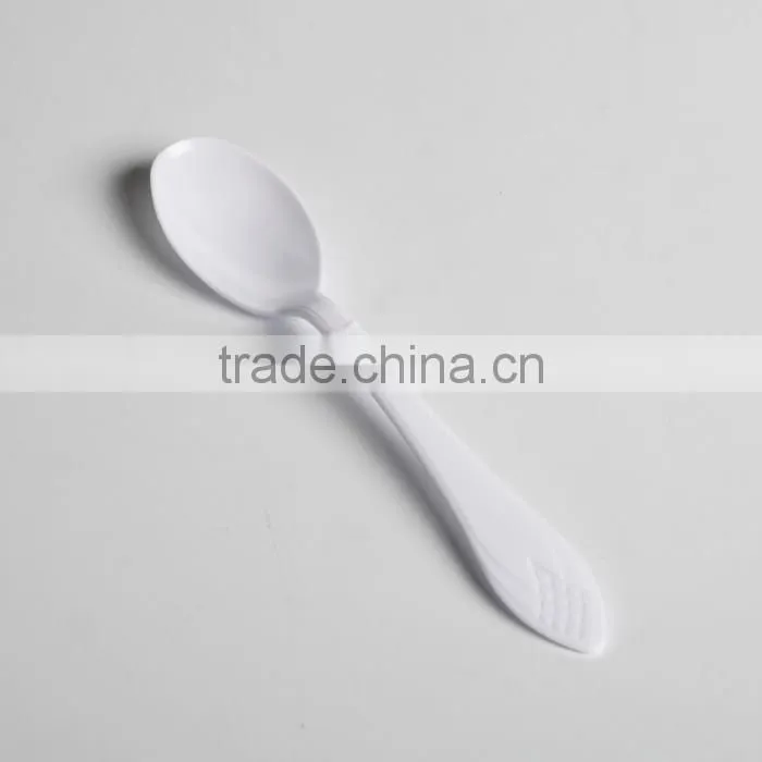 Plastic Disposable Mini Spoon Plastic Small Spoon Ice Cream Spoon