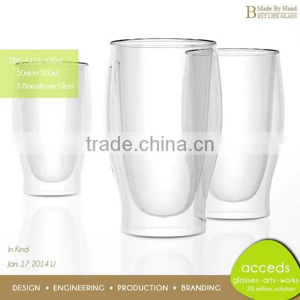 Hand Made Decoration Heat-Resistant Creative Borosilicatate Special Cups