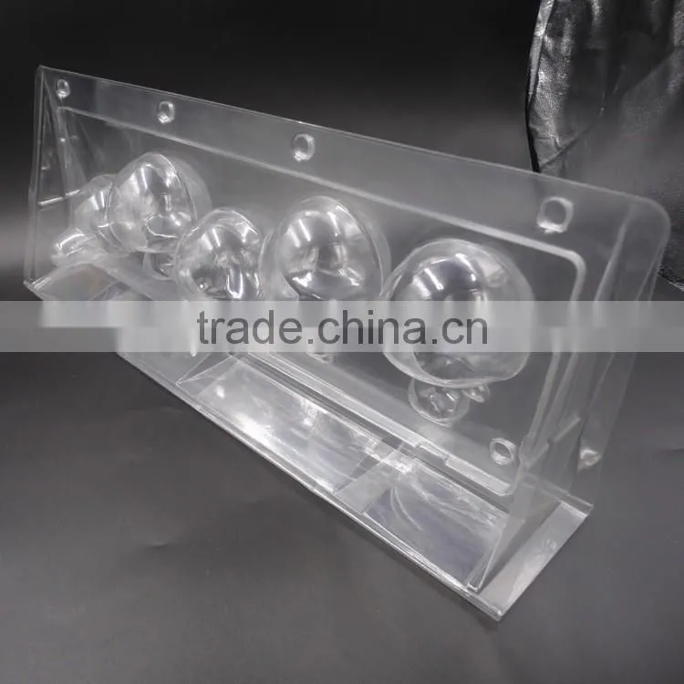 Cosmetic blister clamshell packaging