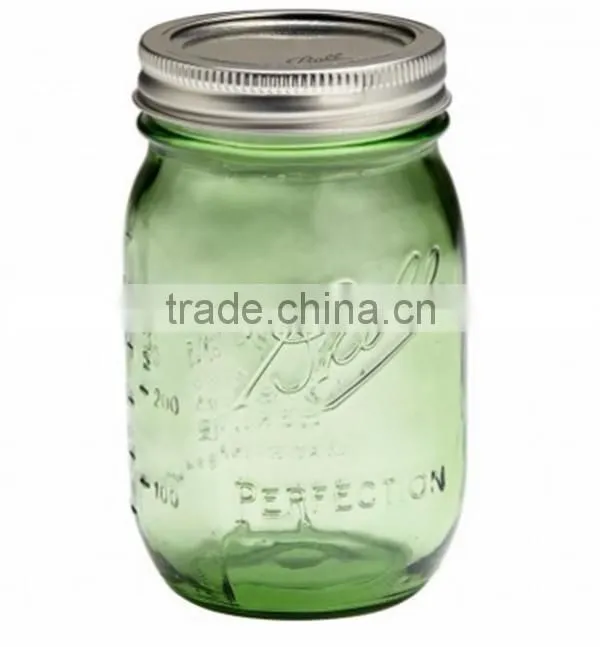 Glass Honey Jars/Clear Glass Jar & White Gingham Twist Off Lid