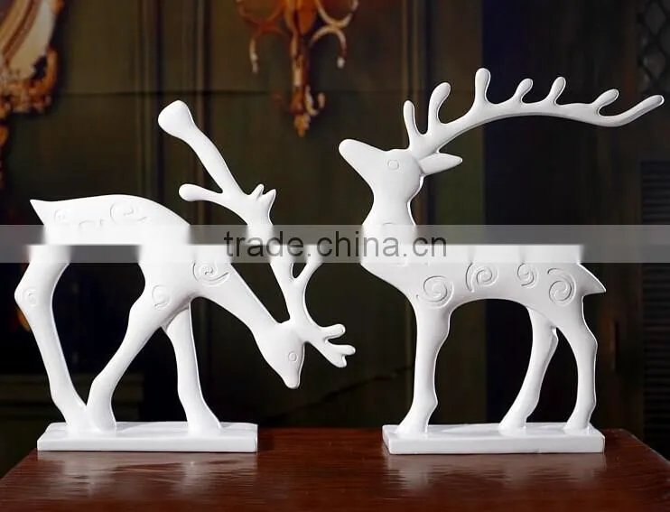 Christmas resin sika deer