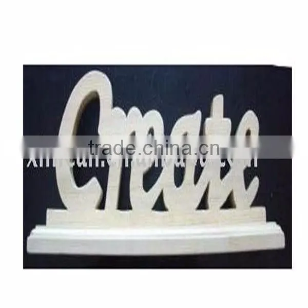Home or Wedding Decoration Free Standing White Wooden large Letters