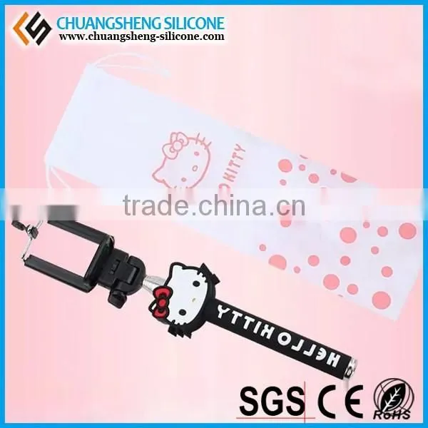 2016 most famous cartoon shaped cute bluetooth selfie for mobile phones