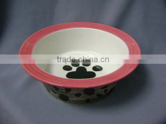 bunny pet bowl