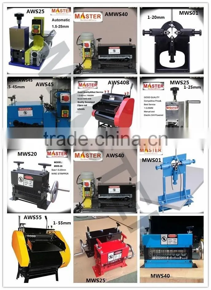 MASTER Automatic/Manuel wire stripping machine hot sale (AMWS35) 400W
