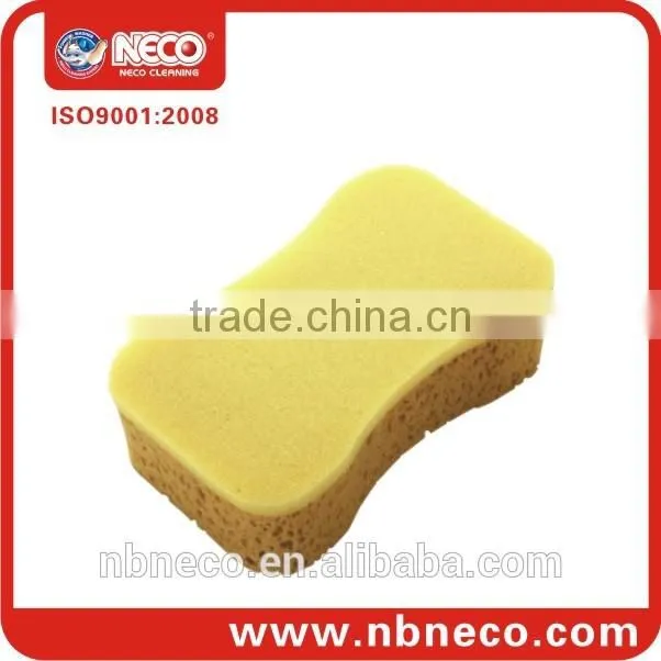 High absorbent natural cellulose sponge cloth, car cleaning sponger