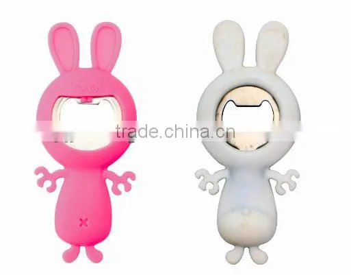 Novelty and funny Mini silicone opener / gift bottle opener