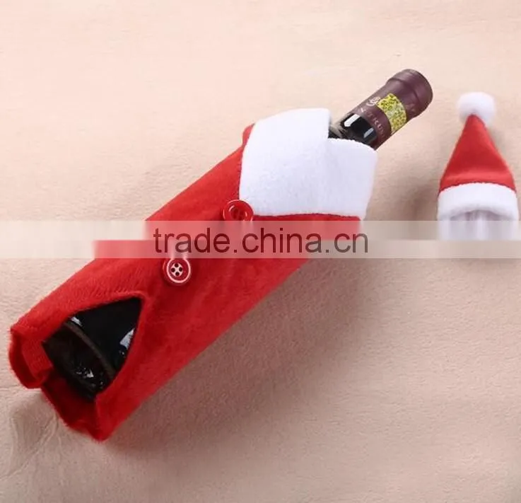 HOT selling Christmas wine gift bags decorative wine bottle holder