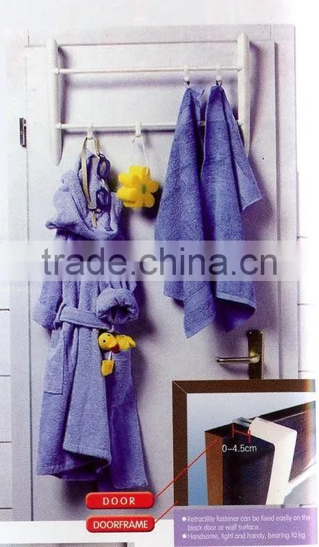 key wall hanger/over the door single metal hook