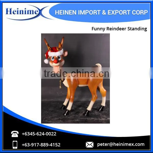 Factory Direct Sale Funny Reindeer Standing