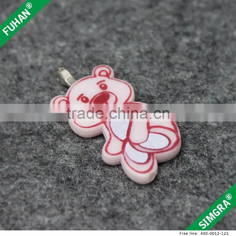High Quality Eco-friendly Plastic Material Printing Design Zipper Sliders