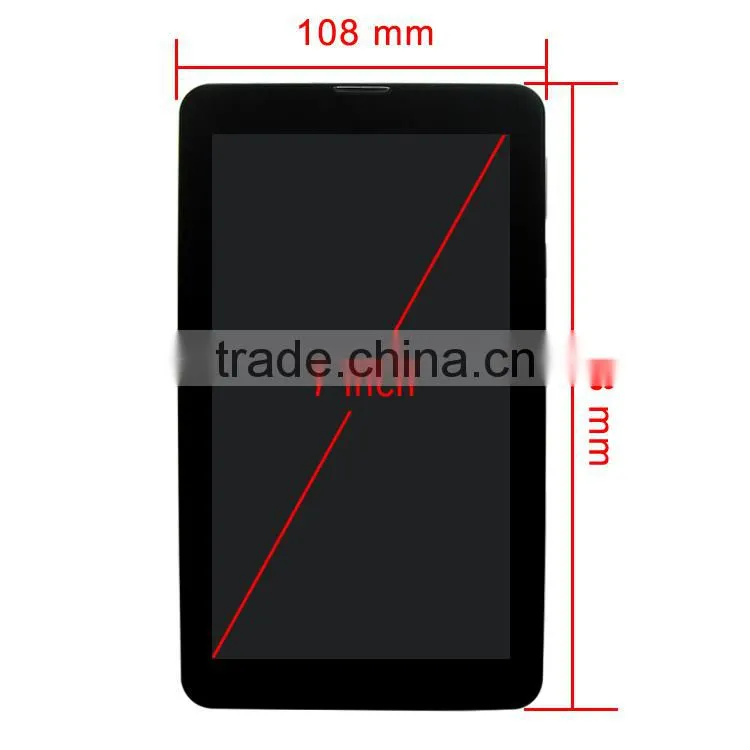 BHNKT88 7 inch HD Capacitive touch screen Pad Dual core Dual Sim Bluetooth GPS built in 2G WIFI