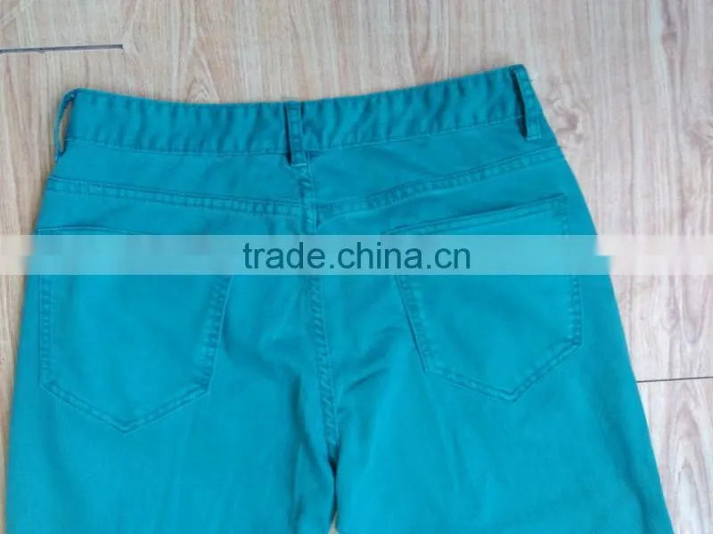 GZY Guangzhou stock lots african fashionable colored pants for man