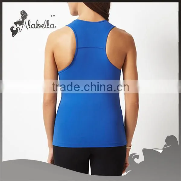 Girl fitness yoga tank tops