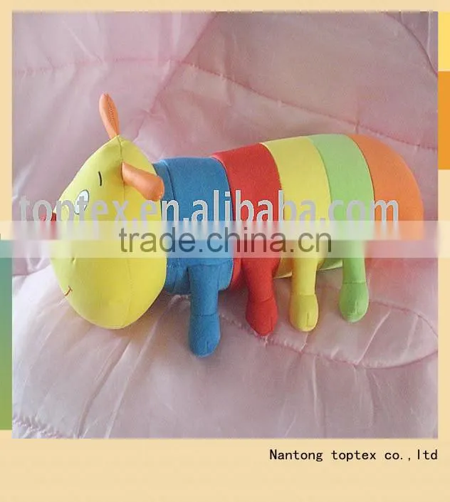 100% polyester children's colorful toy fabric