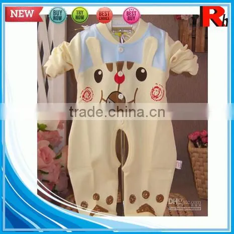 China alibaba long sleeve cotton funny cute wholesale baby clothing design pretty applique for baby clothes