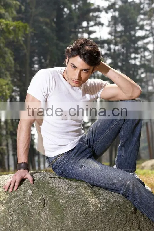 100% cotton high quality men's denim jeans