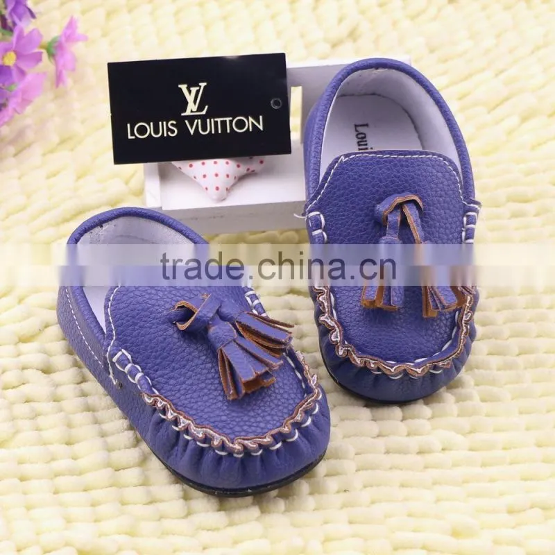 2016 Fall First Walker Shoes PU Soft Sole Toddler Shoes For Kids Wear KS40904-34
