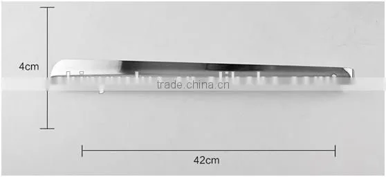 stainless steel customized long handled shoe horn for men