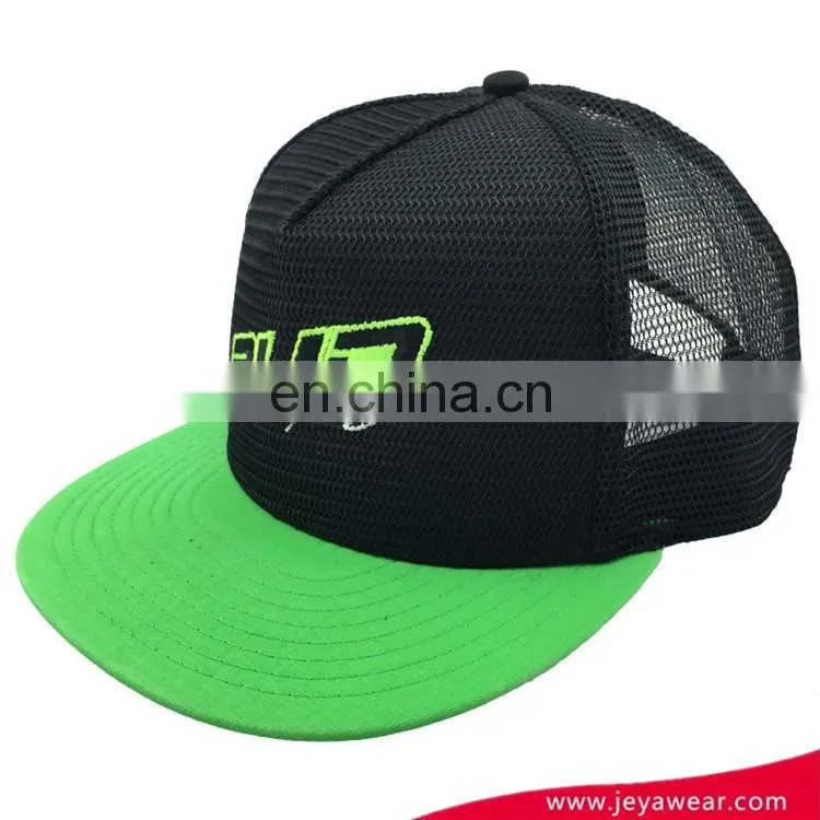 5 panel custom Snapback caps with embroidery for women