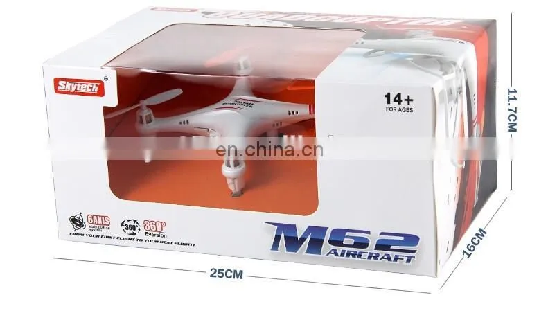 M62 2.4G 4-Axis UFO Aircraft drone toys wholesale rc quadcopter hobby