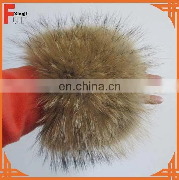 natural color real fox fur cuff