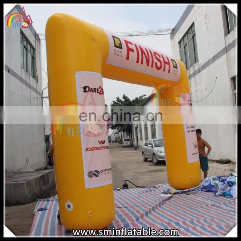 Inflatable juice bottle arch,inflatable arch with rainbow&juice bottle for advertising