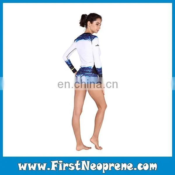 Manufacture Wholesale High Quatity Rash Guards For Beach Vacation
